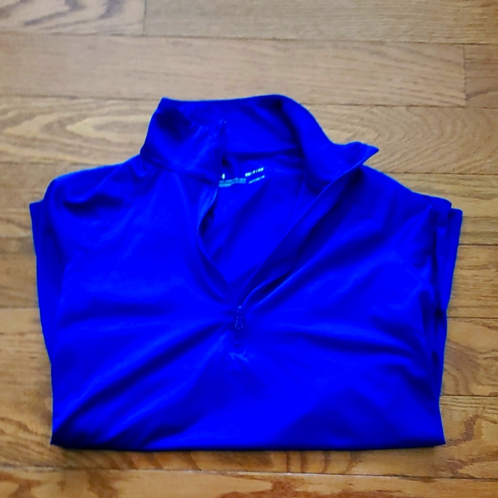 NWOT MENS UNDERARMOUR HEATGEAR 3/4 ZIP UP SHIRT/JACKET